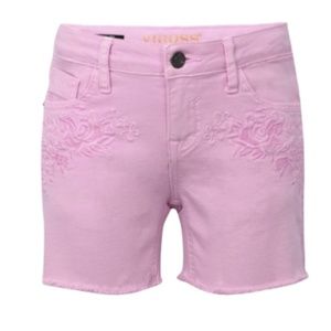 Vigoss Girls Super Stretch Mid Shorts